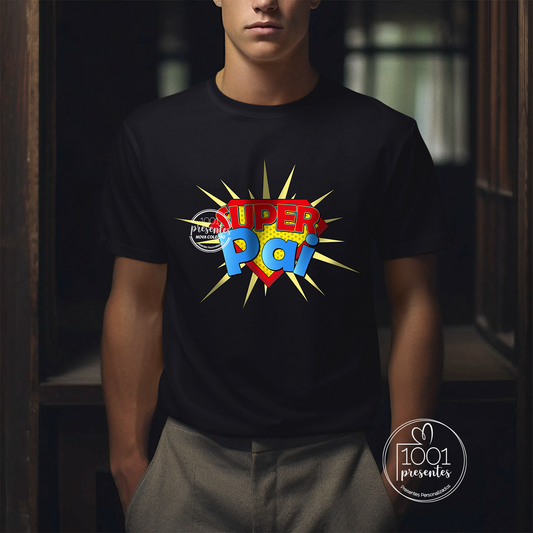 T-shirt comics "Super Pai"