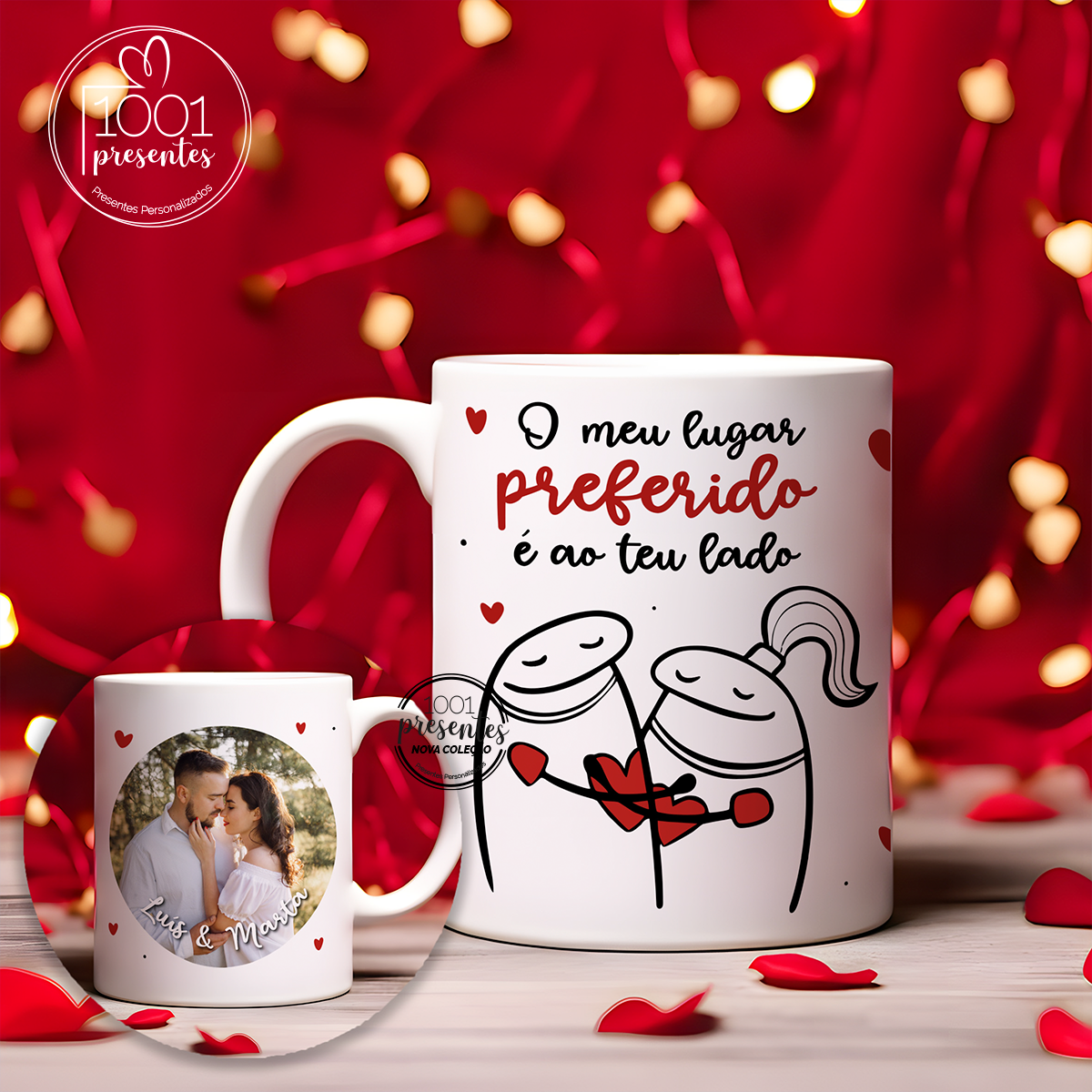 Caneca namorados "Flork"