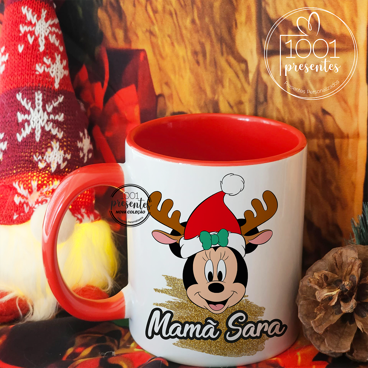 Caneca Natal "Disney"