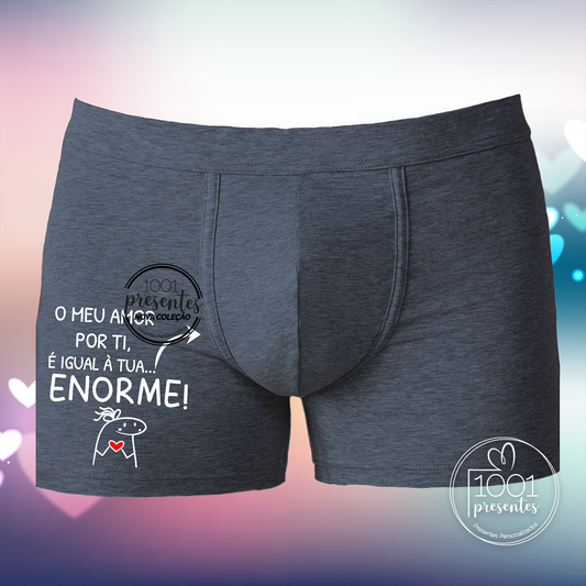 Boxer "O meu amor é igual ..."