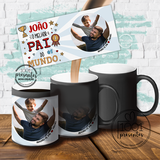 Caneca mágica "O melhor pai do Mundo"