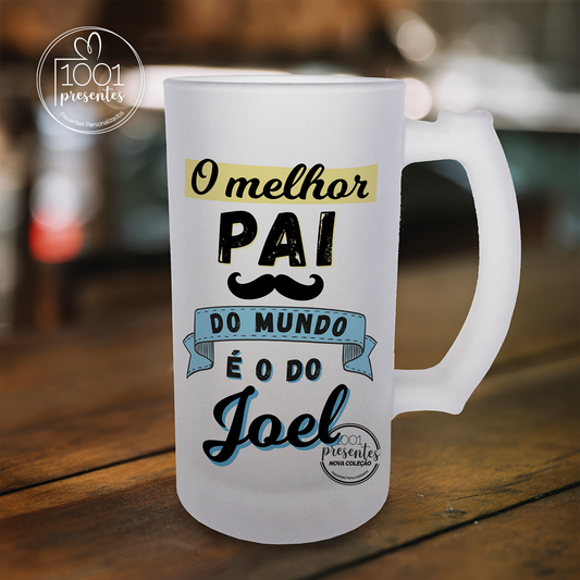 Caneca de cerveja " O melhor pai..."