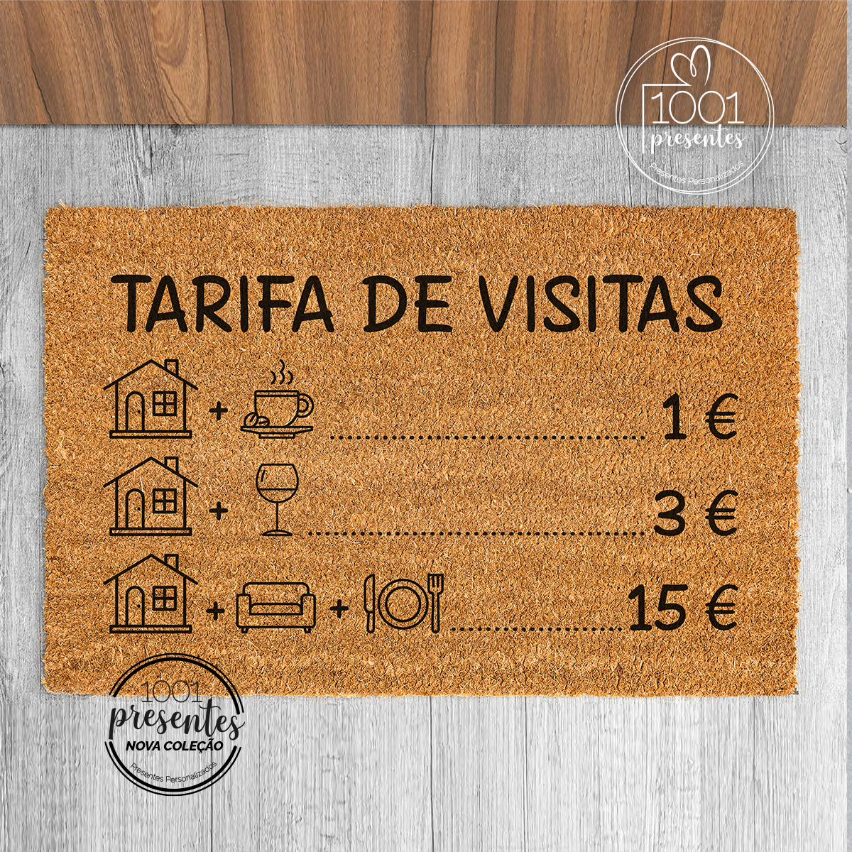 Tapete de entrada "Tarifa"