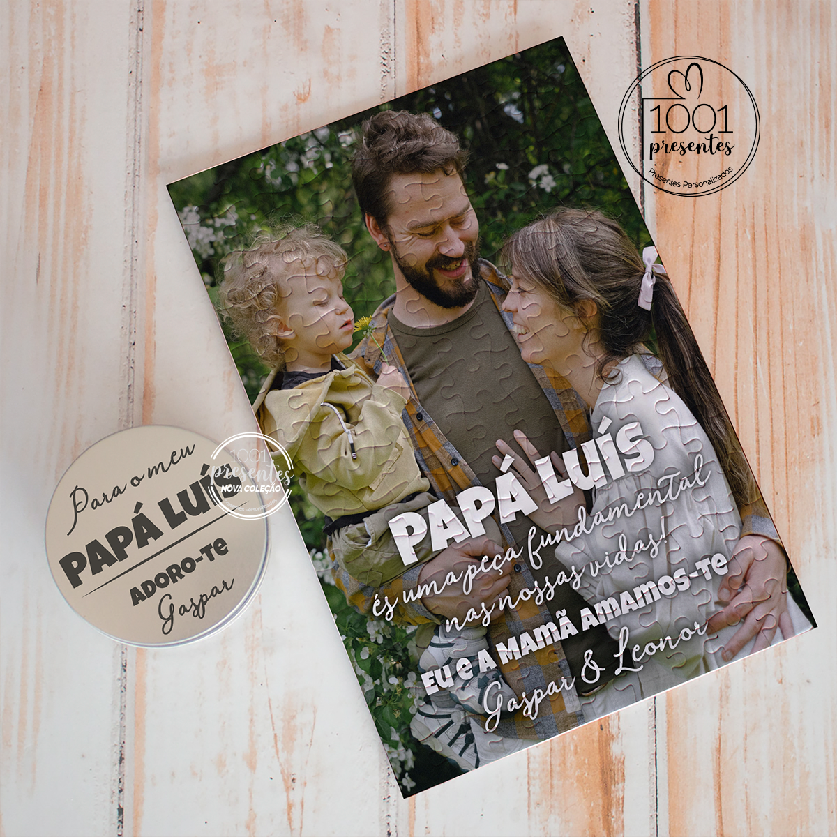 Puzzle Papá "és uma peça fundamental..."