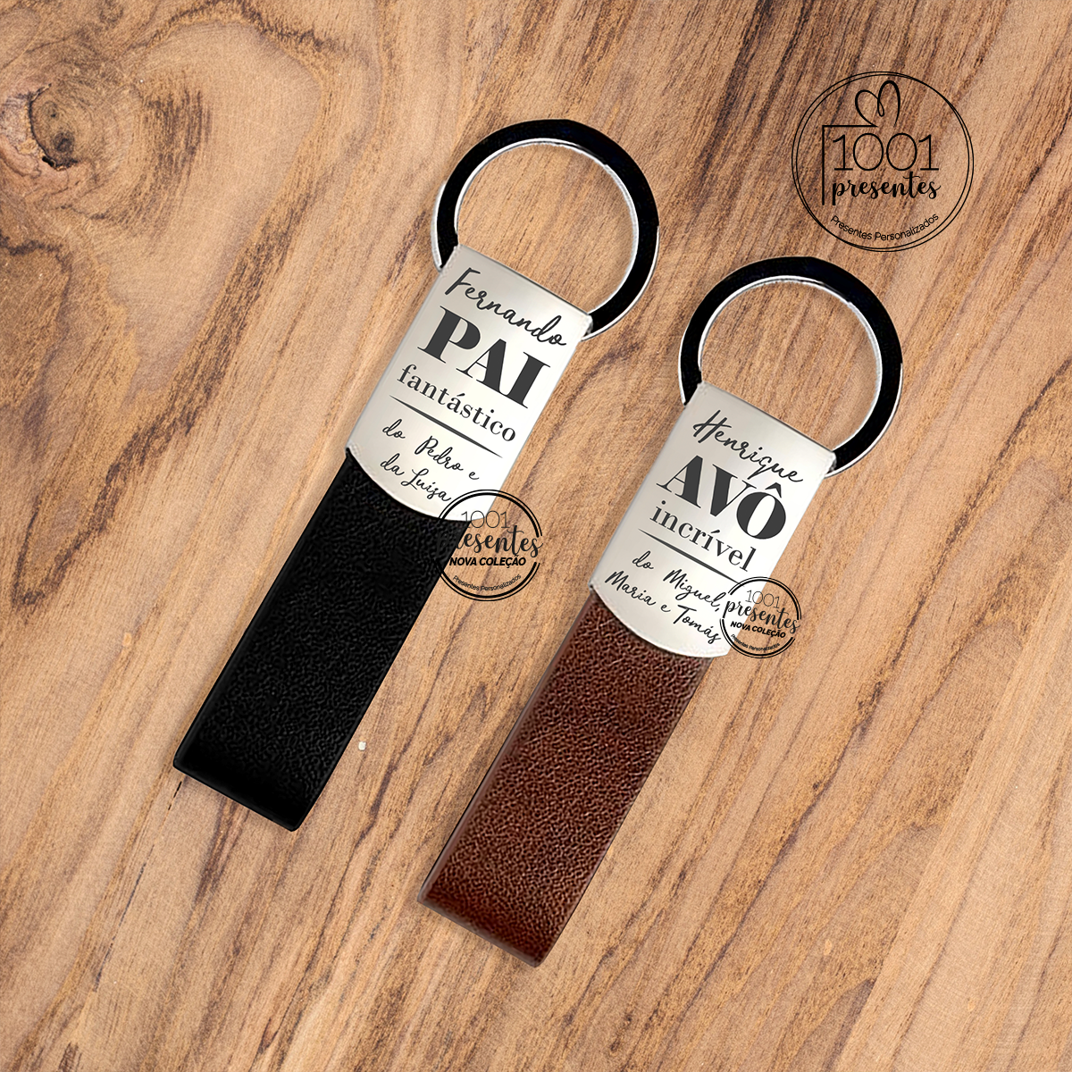 Porta-chaves "Pai/Avô"