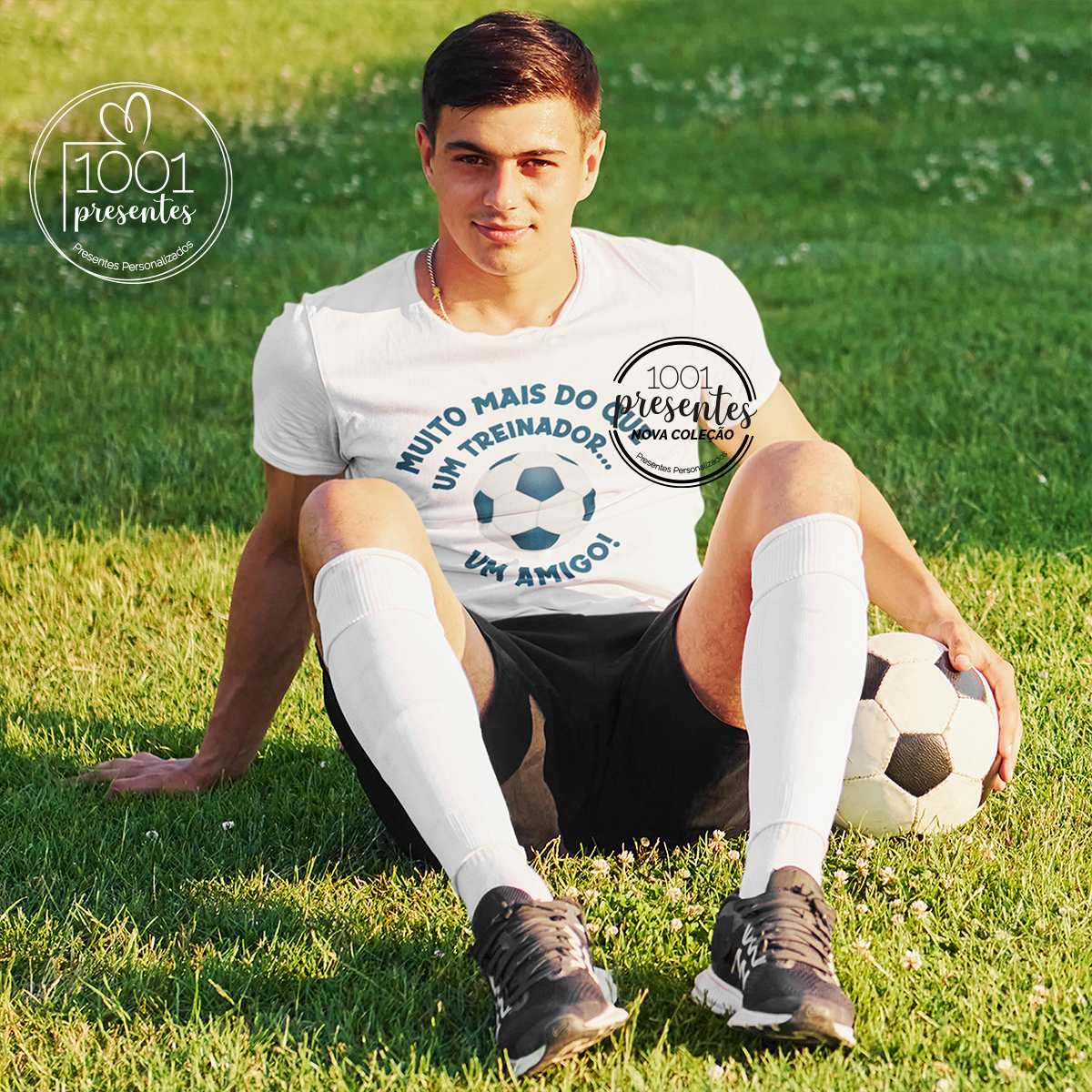 T-shirt "Muito mais que um treinador...uma amigo!"