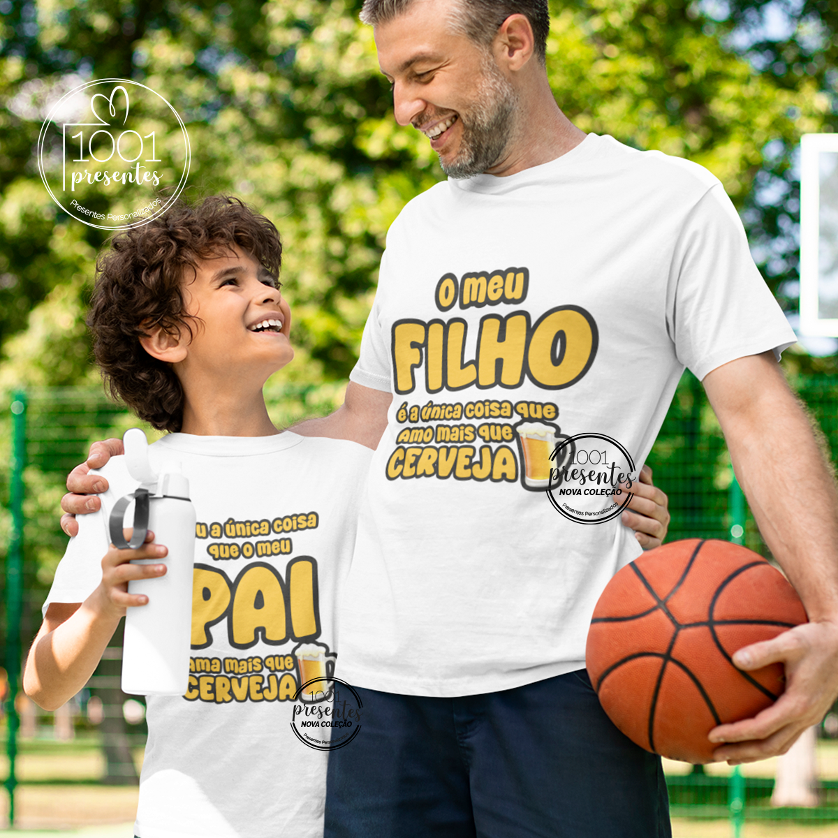 T-shirt "Pai e filho"